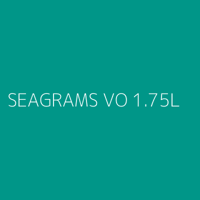 Product SEAGRAMS VO 1.75L
