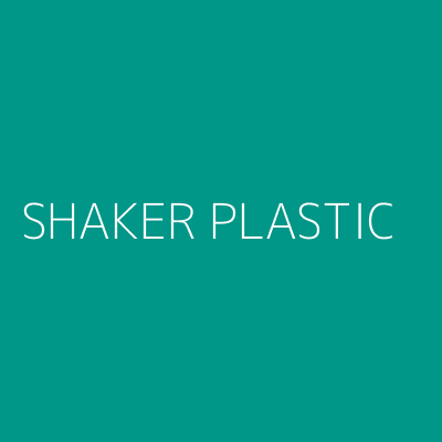 Product SHAKER PLASTIC