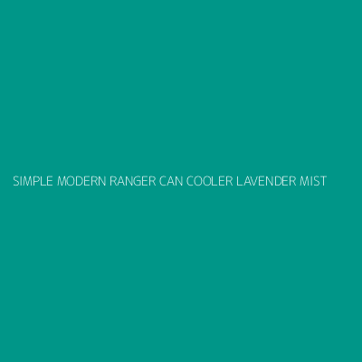Product SIMPLE MODERN RANGER CAN COOLER LAVENDER MIST