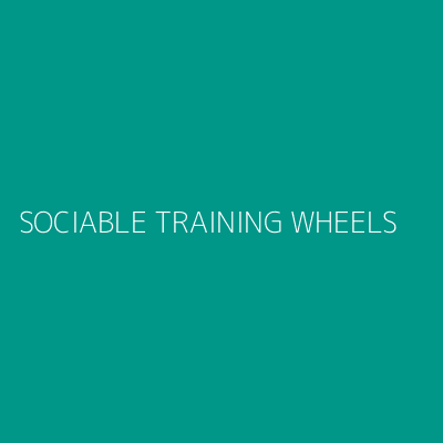 Product SOCIABLE TRAINING WHEELS