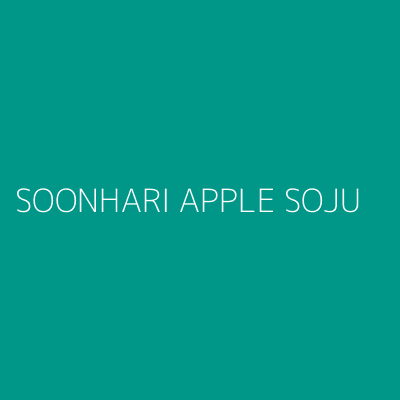 Product SOONHARI APPLE SOJU