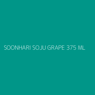 Product SOONHARI SOJU GRAPE 375 ML