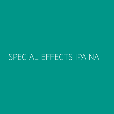 Product SPECIAL EFFECTS IPA NA