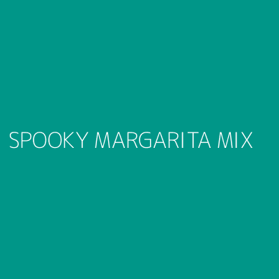 Product SPOOKY MARGARITA MIX