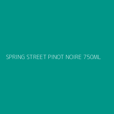 Product SPRING STREET PINOT NOIRE 750ML