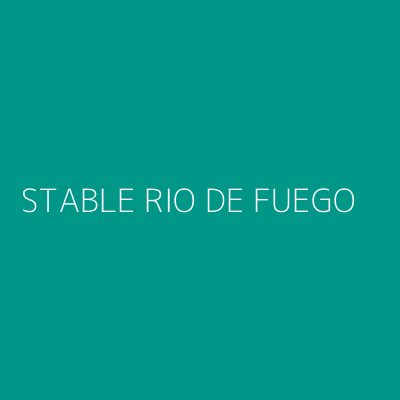 Product STABLE RIO DE FUEGO