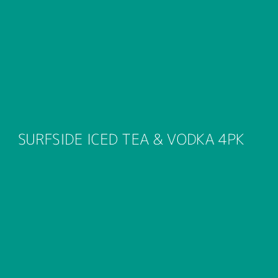 Product SURFSIDE ICED TEA & VODKA 4PK