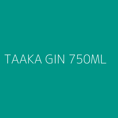 Product TAAKA GIN 750ML