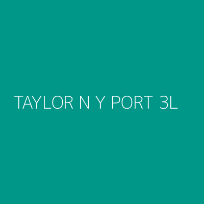 Product TAYLOR N Y PORT 3L