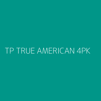 Product TP TRUE AMERICAN 4PK