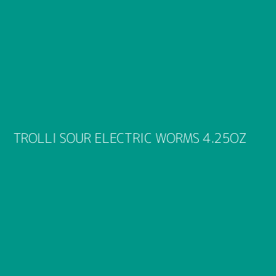 Product TROLLI SOUR ELECTRIC WORMS 4.25OZ