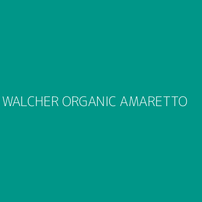 Product WALCHER ORGANIC AMARETTO