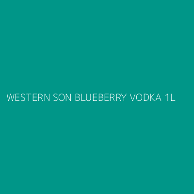 Product WESTERN SON BLUEBERRY VODKA 1L