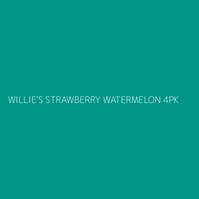 Product WILLIE'S STRAWBERRY WATERMELON 4PK