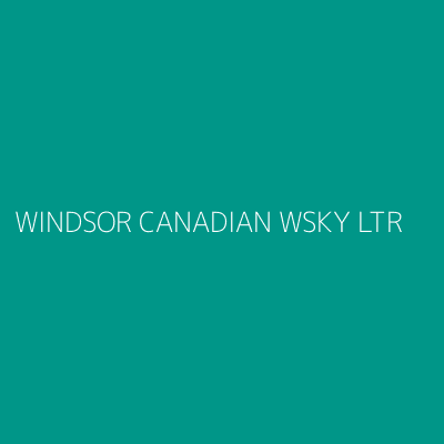Product WINDSOR CANADIAN WSKY LTR