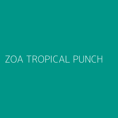 Product ZOA TROPICAL PUNCH 