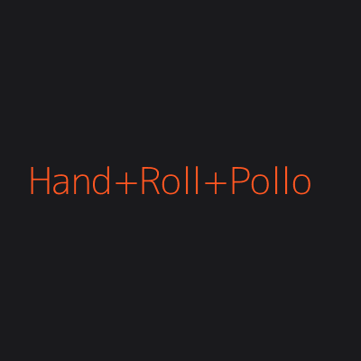 Hand Roll Pollo, Queso, Cebollín (Panko)