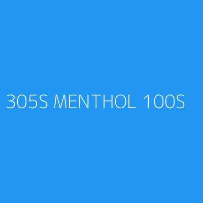 Product 305S MENTHOL 100S