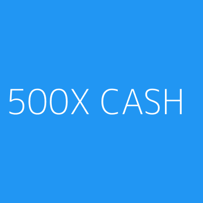 Product 500X CASH