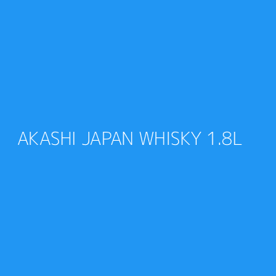 Product AKASHI JAPAN WHISKY 1.8L