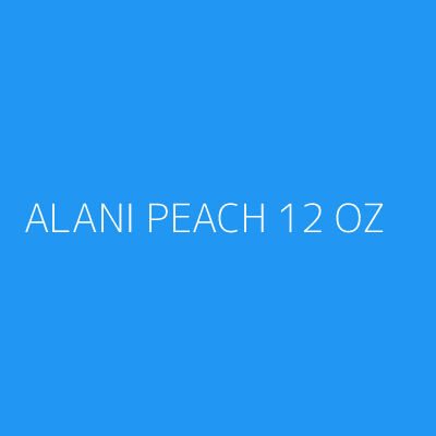 Product ALANI PEACH 12 OZ