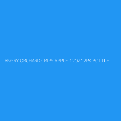 Product ANGRY ORCHARD CRIPS APPLE 12OZ12PK BOTTLE