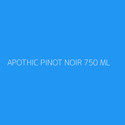 Product APOTHIC PINOT NOIR 750 ML