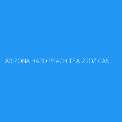 Product ARIZONA HARD PEACH TEA 22OZ CAN