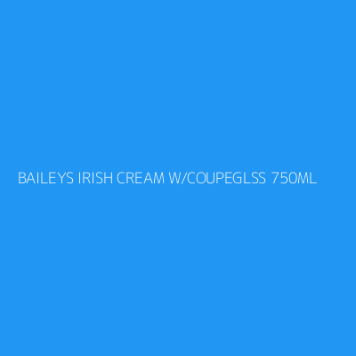 Product BAILEYS IRISH CREAM W/COUPEGLSS 750ML