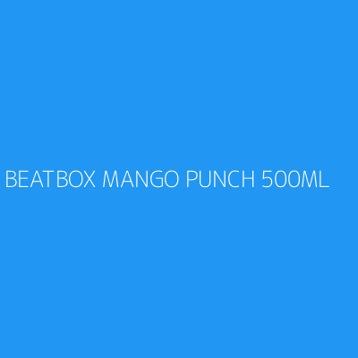 Product BEATBOX MANGO PUNCH 500ML