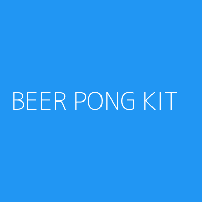 Product BEER PONG KIT