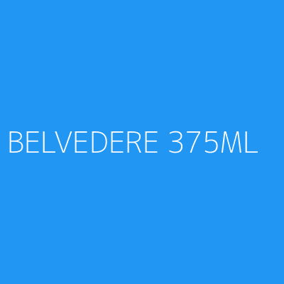 Product BELVEDERE 375ML