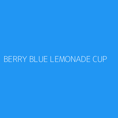 Product BERRY BLUE LEMONADE CUP