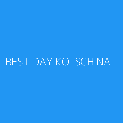 Product BEST DAY KOLSCH NA