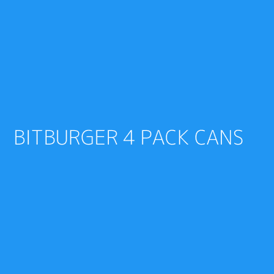 Product BITBURGER 4 PACK CANS
