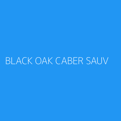 Product BLACK OAK CABER SAUV