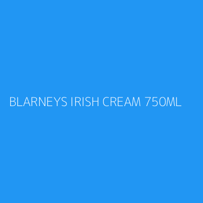 Product BLARNEYS IRISH CREAM 750ML