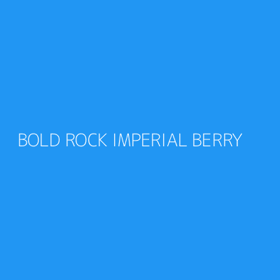 Product BOLD ROCK IMPERIAL BERRY 