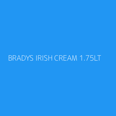 Product BRADYS IRISH CREAM 1.75LT