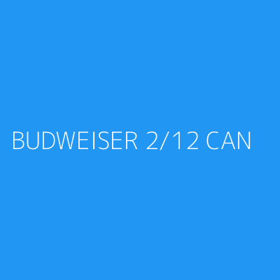 Product BUDWEISER 2/12 CAN