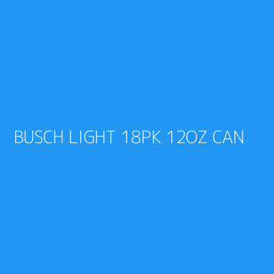 Product BUSCH LIGHT 18PK 12OZ CAN