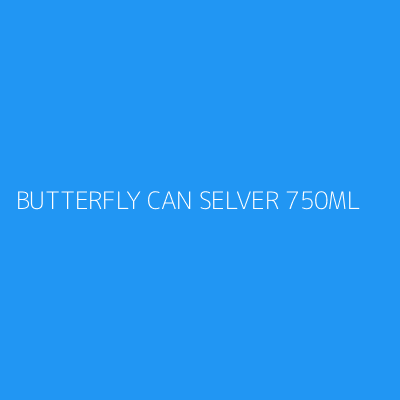 Product BUTTERFLY CAN SELVER 750ML