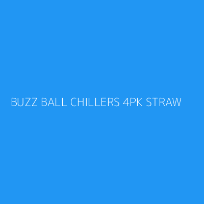 Product BUZZ BALL CHILLERS 4PK STRAW
