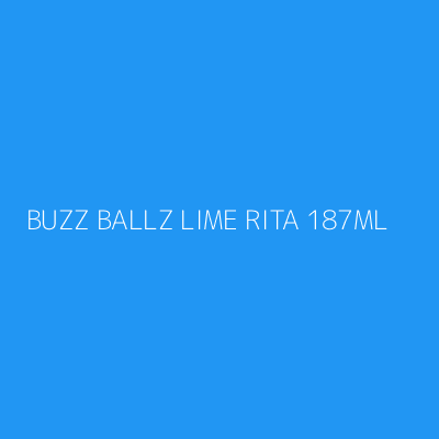 Product BUZZ BALLZ LIME RITA 187ML