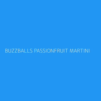 Product BUZZBALLS PASSIONFRUIT MARTINI