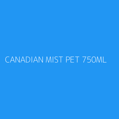 Product CANADIAN MIST PET 750ML