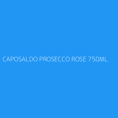 Product CAPOSALDO PROSECCO ROSE 750ML