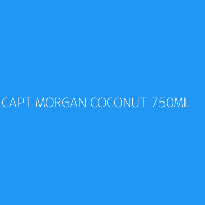 Product CAPT MORGAN COCONUT 750ML