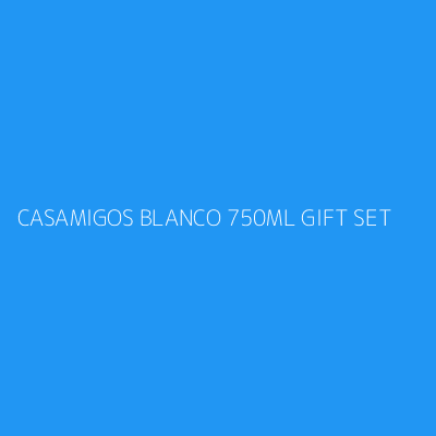 Product CASAMIGOS BLANCO 750ML GIFT SET