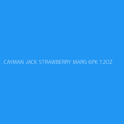 Product CAYMAN JACK STRAWBERRY MARG 6PK 12OZ